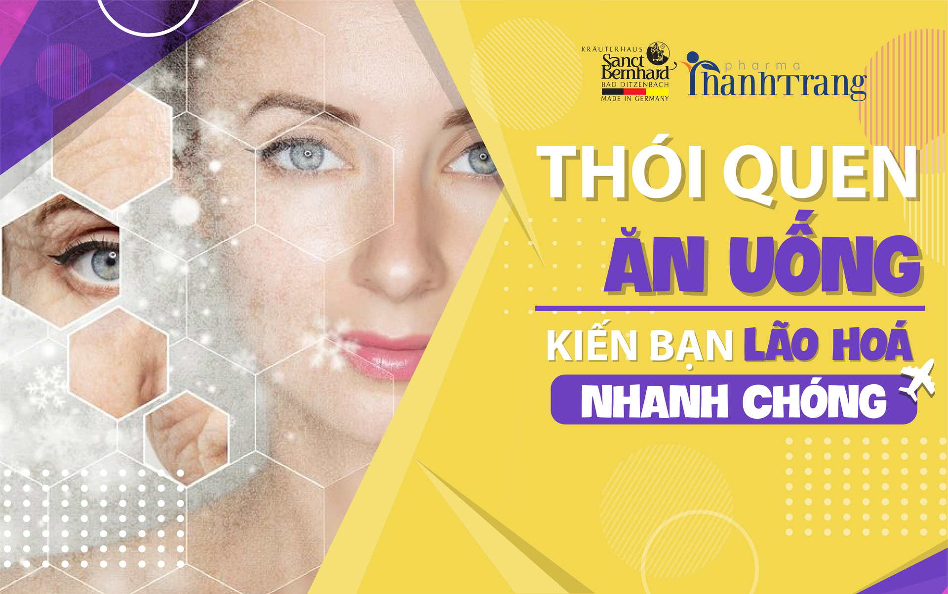 THÓI QUEN ĂN UỐNG KHIẾN BẠN GIÀ ĐI NHANH CHÓNG